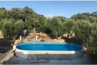Montaggio piscina fuori terra Atlantide 700x375x120