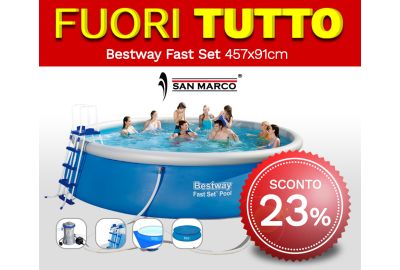 Piscine Bestway: la settimana del fuori tutto