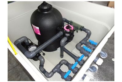 Installare il vano tecnico per piscine interrate