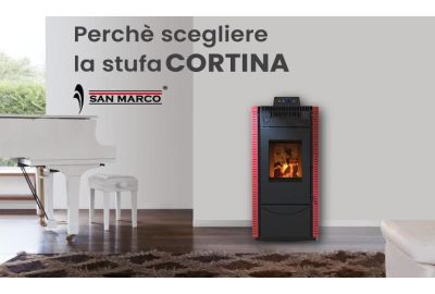 I vantaggi della stufa a pellet ventilata Cortina