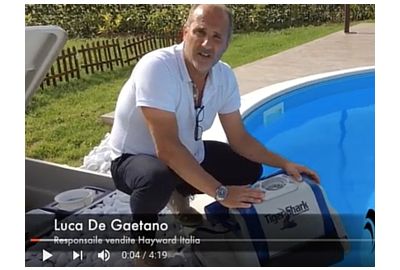 Video guida al robot Hayward Tiger Shark