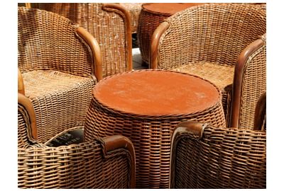 Arredo giardino: la creatività del vimini