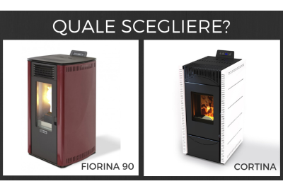 Stufa a pellet Cortina e modello Fiorina 90: cosa cambia | San Marco