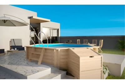 Piscine fuori terra in legno: perché sceglierle?