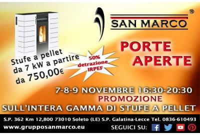 Porte Aperte: San Marco presenta le sue stufe a pellet
