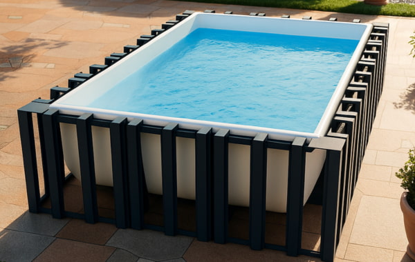 Piscine fuori terra rivestite fai da te Piscine fuori terra rivestite fai da te