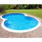 Piscina interrata a forma di otto 540x350x120 cm | Kit Diamond