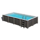 Piscina fuori terra Avantgarde in composito 595x315x125 cm -Kit base