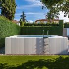 Piscina fuori terra rigida Skypool 700x300 cm | Bianco - kit piscina base