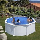 Piscina in acciaio fuori terra San Marco 350x132 cm | kit piscina base