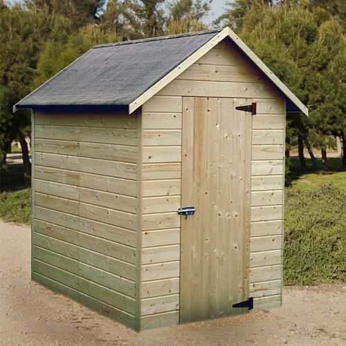 Casetta in legno da giardino rettangolare 122x162 cm