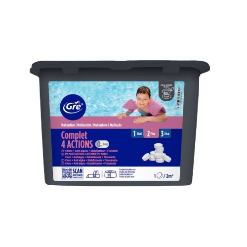 Multiazione Gre Complet 4 Actions pastiglie 1 Kg