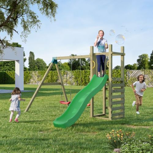 Parco giochi per bambini in legno Fungoo Funny Dreamer