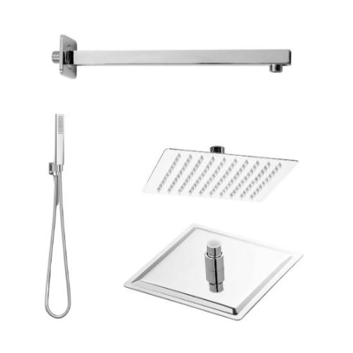 Set doccia quadrato Smart cromo Metaform