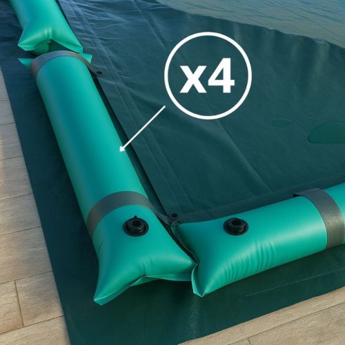 Set 4 tubolari perimetrali per piscina da 2 mt