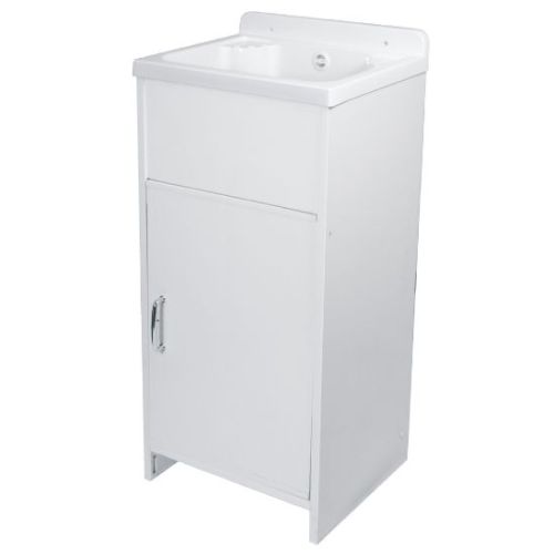 Mobile lavatoio salvaspazio in PVC 42,5x35 cm con lavabo