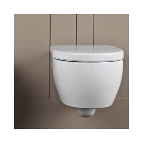 Wc sospeso Pozzi Ginori Fast Rimfree con sedile