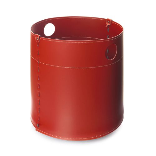 Sacco porta pellet o legna in cuoio Giro