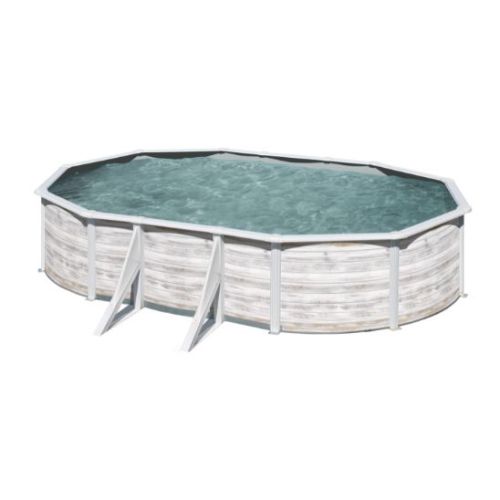 Piscina fuori terra in acciaio Finlandia 500x300x120 cm