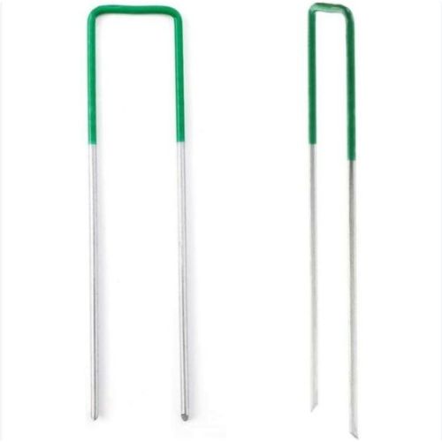 Picchetti a U per fissaggio prato sintetico 15 cm
