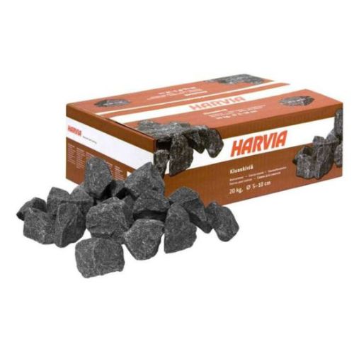 Pietre laviche per stufa elettrica Harvia con diametro 5-10 cm