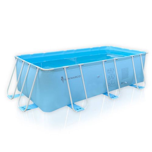 Piscina fuori terra Tremiti 400x200x100 cm San Marco