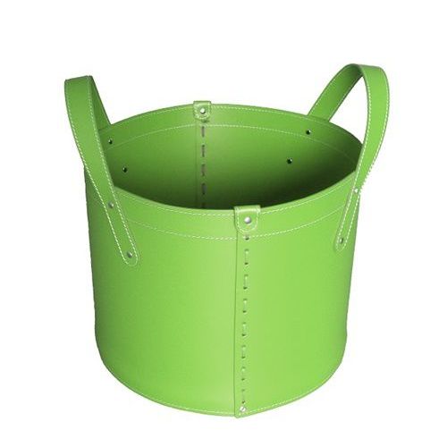 Borsa porta legna in cuoio Tonda by Firestyle