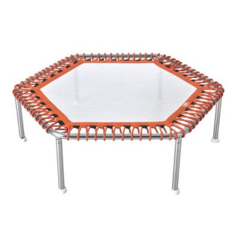 Tappeto elastico esagonale in acciaio per piscina WX-Tramp