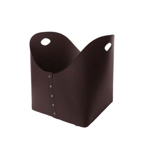 Portalegna o porta accessori in cuoio Zesta