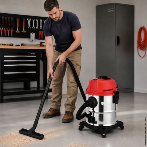 Aspiratore per solidi e liquidi San Marco da 1400 watt