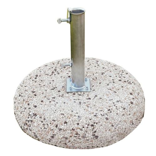 Base per ombrellone da giardino in graniglietto da 50 kg
