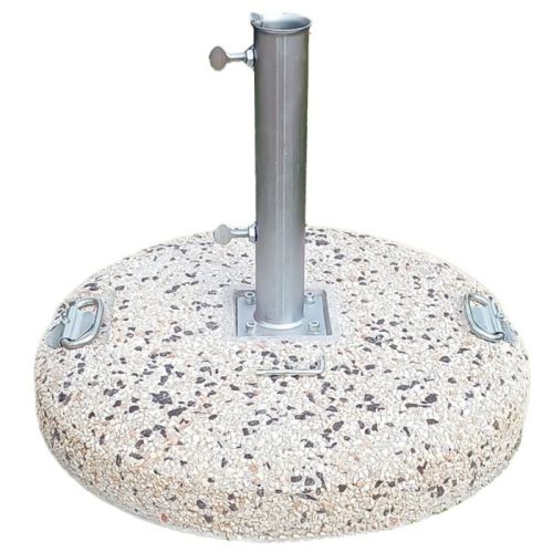 Base per ombrellone da giardino da 75 kg con maniglie