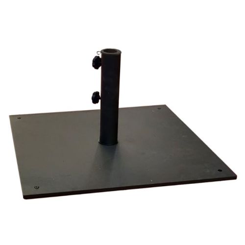 Base per ombrellone da giardino in acciaio verniciato antracite