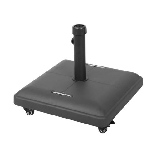 Base per ombrellone da giardino in cemento con ruote da 37 kg