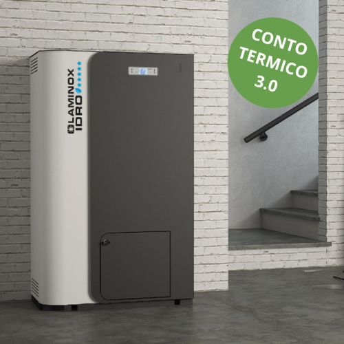 Caldaia a pellet idro Laminox Termoboiler 24 Kw