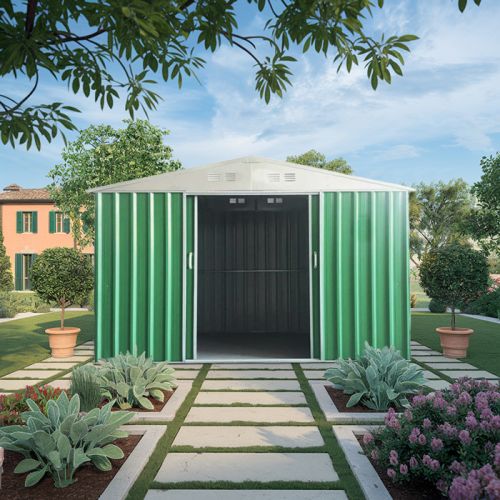 Casetta da giardino in lamiera misura XL