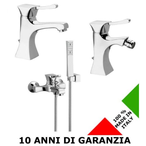 3 Rubinetti per lavabo, bidet e vasca Chic Effepi