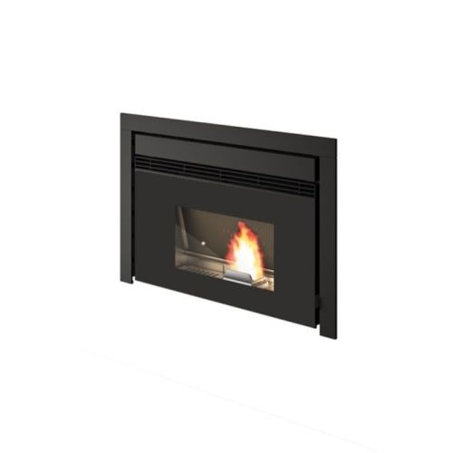 Inserto a pellet per camino canalizzato Daniel da 12,4 kw 