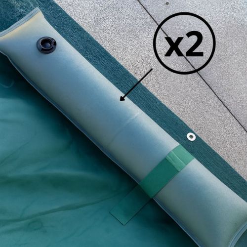 Kit da 2 salsicciotti per telo copertura piscina da 1 mt