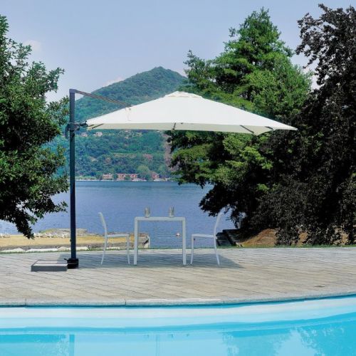 Ombrellone da giardino con braccio laterale 3x3 mt California