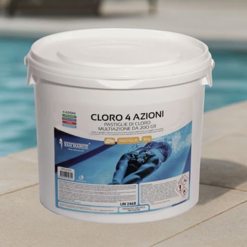 Cloro multifunzione San Marco in pastiglie 5 Kg