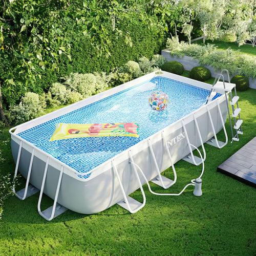 Piscina fuori terra Intex Frame Prisma 488x244x107 cm