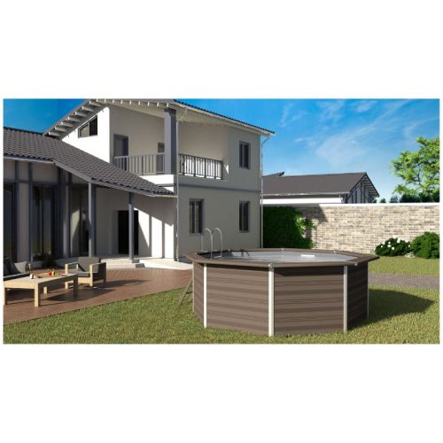 Piscina fuori terra rotonda Advantgarde 410x124 cm