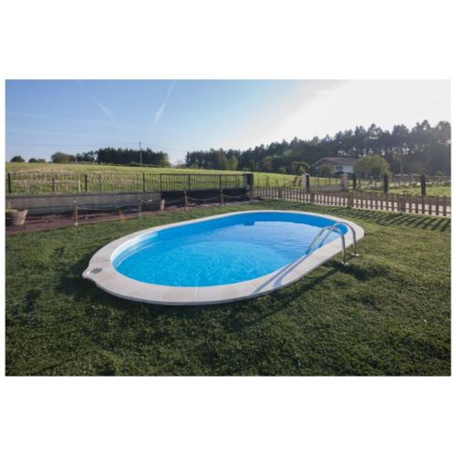 Piscina interrata ovale GRE 700x320x120 cm