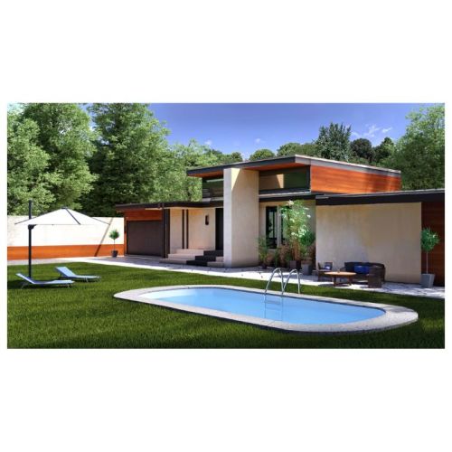 Piscina ovale interrata Madagascar 600x320x150 cm