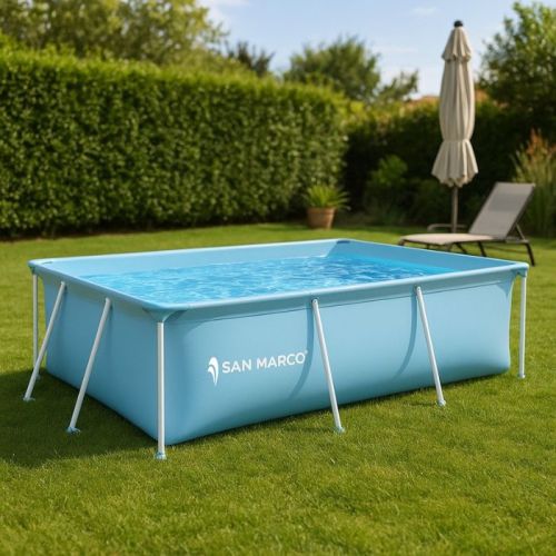 Piscina fuori terra Ponza 300x200x75 cm San Marco