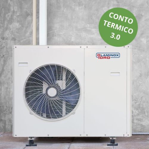 Pompa di calore per riscaldamento Fsh Hp da 6 Kw Laminox
