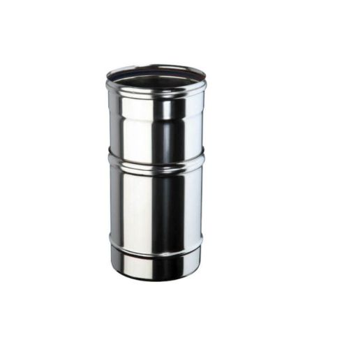 Raccordo telescopico in acciaio inox da 25 a 39 cm