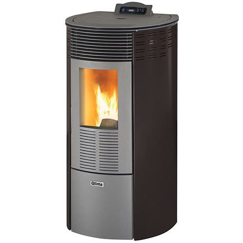 Stufa a pellet ad aria ventilata 8,7 kw Qlima Ronda 80