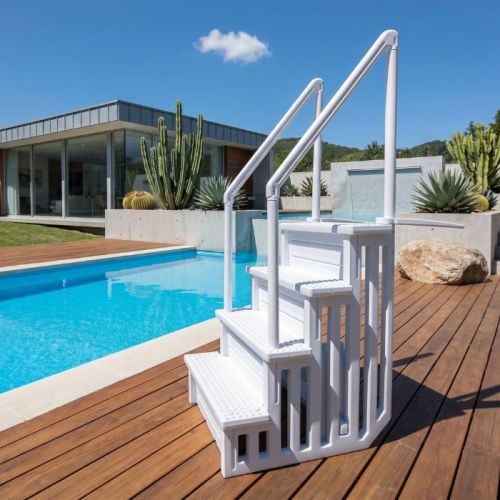 Scaletta per piscina interrata San Marco con 4 gradini